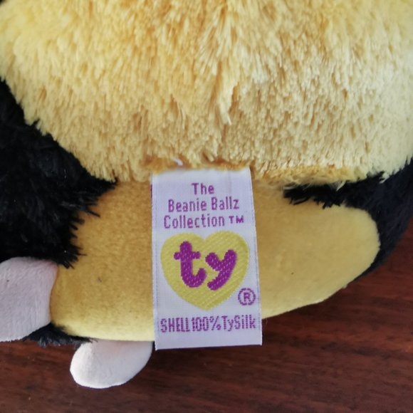 Large TY Beanie Ballz Monstaz Set of 3, VTG Speedy, Zips and Jerry 8" Plushies - Picture 8 of 12